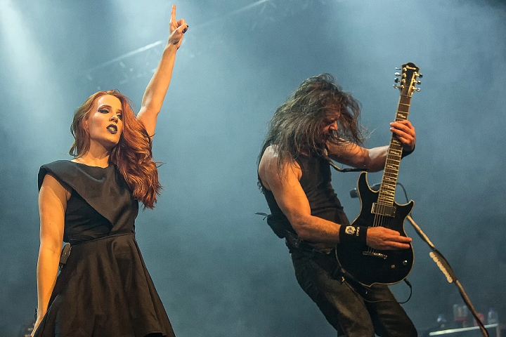 Epica @ Epic Metal Fest, picture 8, photographed by Edwin Houdevelt - FrontView Magazine