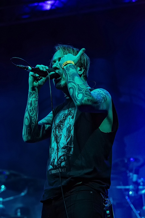Fear Factory @ Epic Metal Fest, picture 2, photographed by Edwin Houdevelt - FrontView Magazine