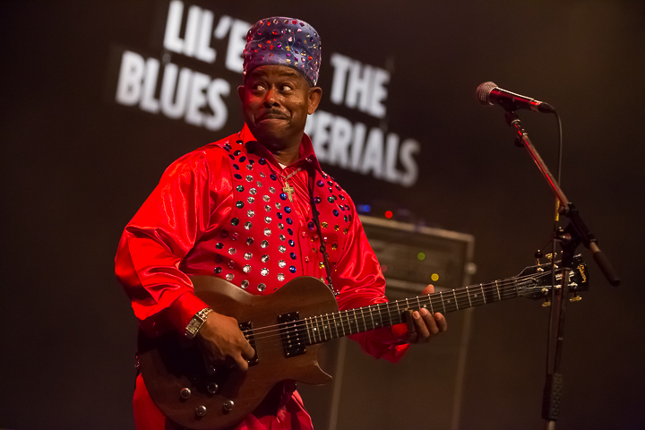 Lil’ Ed and the Blues Imperials @ Blues in Schoten, picture 9, photographed by Marc Verdonck - FrontView Magazine