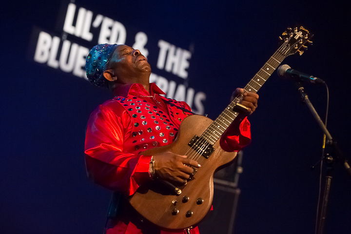 Lil’ Ed and the Blues Imperials @ Blues in Schoten, picture 21, photographed by Marc Verdonck - FrontView Magazine