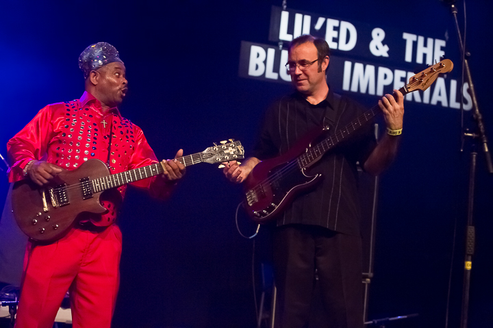 Lil’ Ed and the Blues Imperials @ Blues in Schoten, picture 23, photographed by Marc Verdonck - FrontView Magazine
