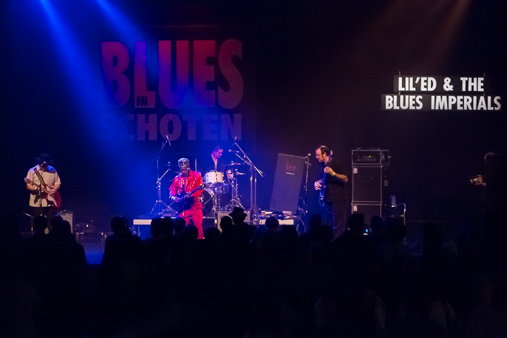 Lil’ Ed and the Blues Imperials @ Blues in Schoten, picture 24, photographed by Marc Verdonck - FrontView Magazine