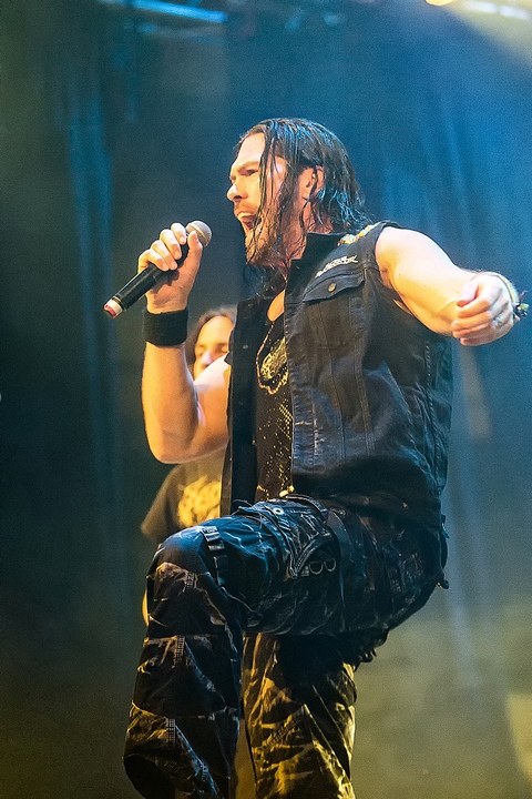 Scar Symmetry @ Epic Metal Fest, picture 2, photographed by Edwin Houdevelt - FrontView Magazine