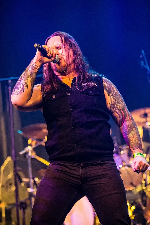 Scar Symmetry @ Epic Metal Fest, picture 3, photographed by Edwin Houdevelt - FrontView Magazine