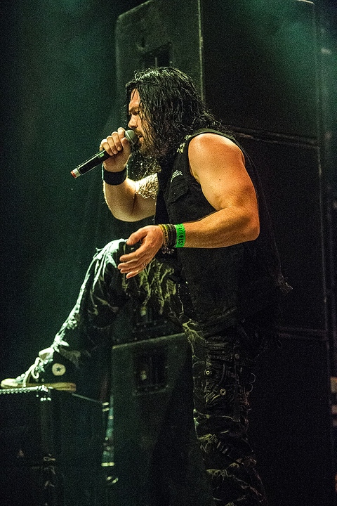 Scar Symmetry @ Epic Metal Fest, picture 14, photographed by Edwin Houdevelt - FrontView Magazine