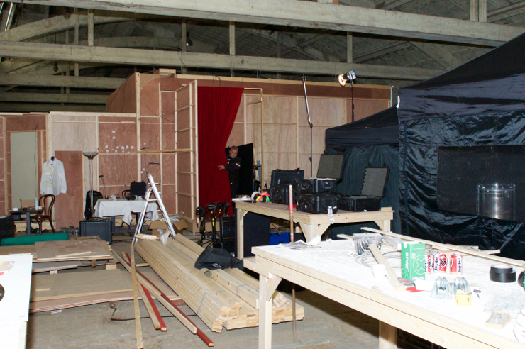 "UITSCHOT" setbezoek @ Antwerpen restaurant 'De Veehandel', foto 7, foto's door Bart Baevegems - FrontView Magazine