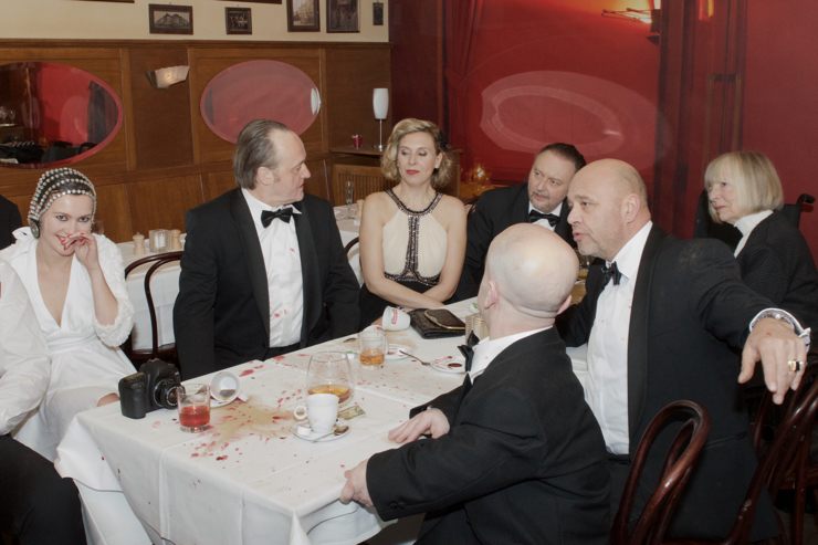 "UITSCHOT" setbezoek @ Antwerpen restaurant 'De Veehandel', foto 50, foto's door Bart Baevegems - FrontView Magazine