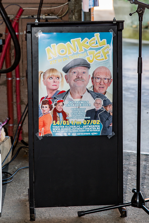 Nonkel Jef - Persconferentie @ Vluchtenburghoeve Aartselaar, picture 1, photographed by Guy Danneels - FrontView Magazine