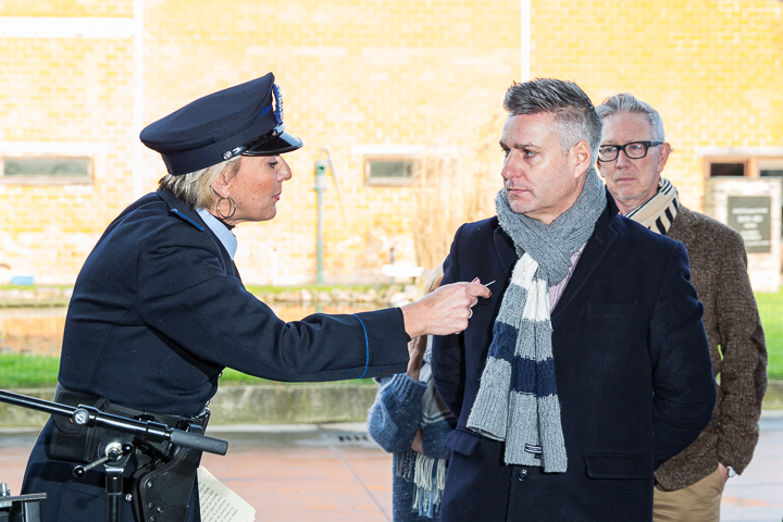 Nonkel Jef - Persconferentie @ Vluchtenburghoeve Aartselaar, picture 17, photographed by Guy Danneels - FrontView Magazine