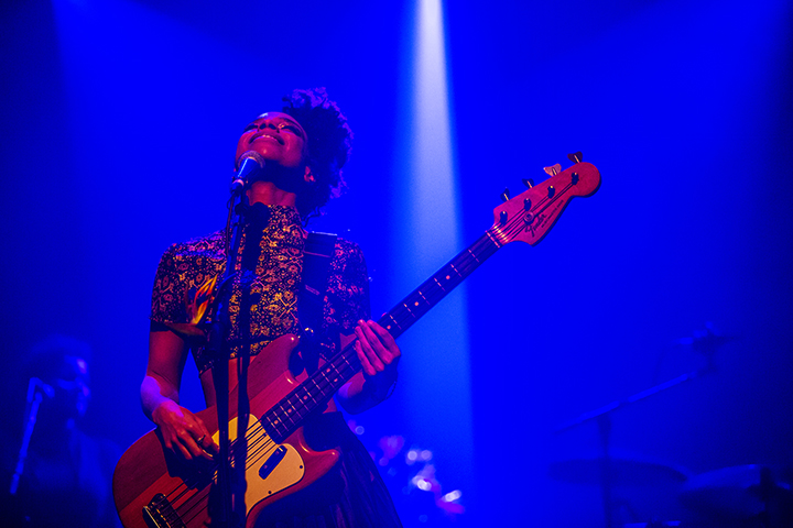 Lianne La Havas @ AB, picture 1, photographed by Kristof Hayen - FrontView Magazine