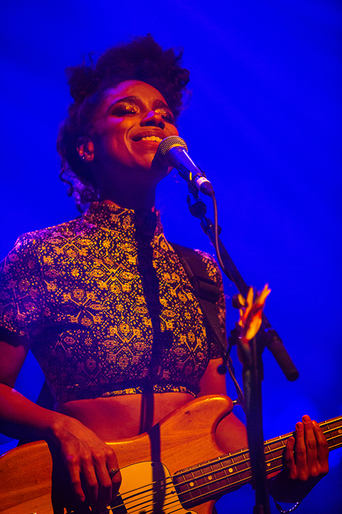 Lianne La Havas @ AB, picture 4, photographed by Kristof Hayen - FrontView Magazine