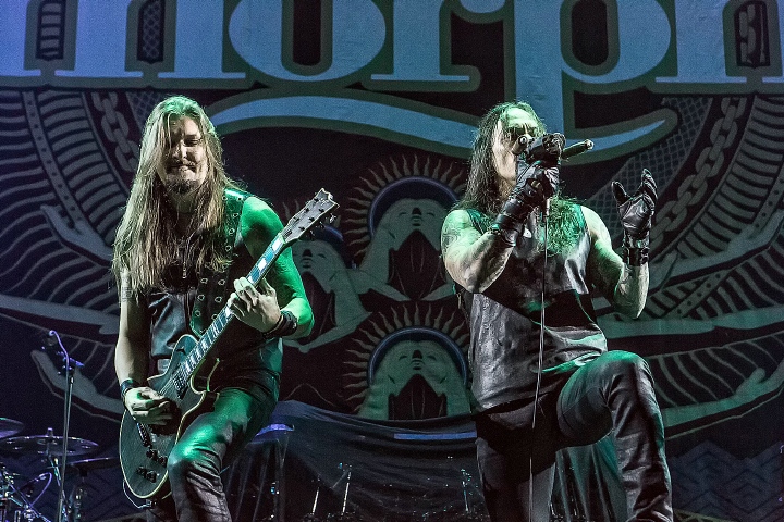 Amorphis @ Lotto Arena, foto 1, foto's door Edwin Houdevelt - FrontView Magazine