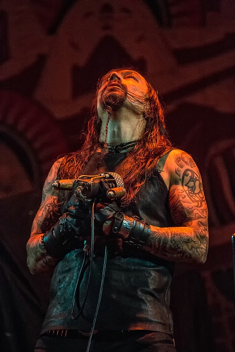 Amorphis @ Lotto Arena, foto 2, foto's door Edwin Houdevelt - FrontView Magazine