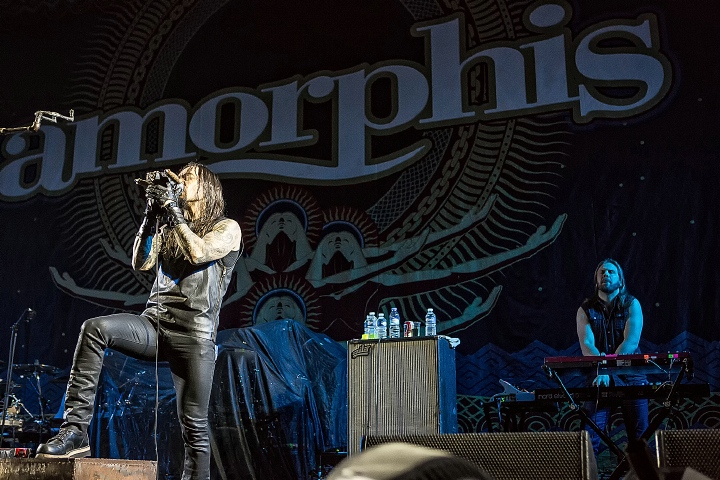 Amorphis @ Lotto Arena, foto 7, foto's door Edwin Houdevelt - FrontView Magazine
