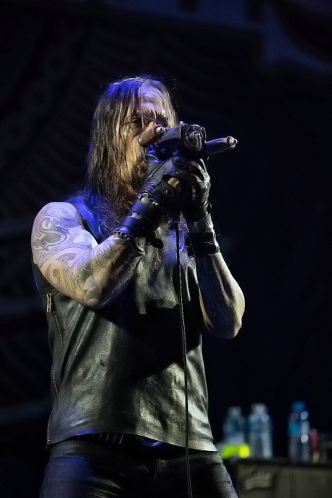 Amorphis @ Lotto Arena, foto 8, foto's door Edwin Houdevelt - FrontView Magazine