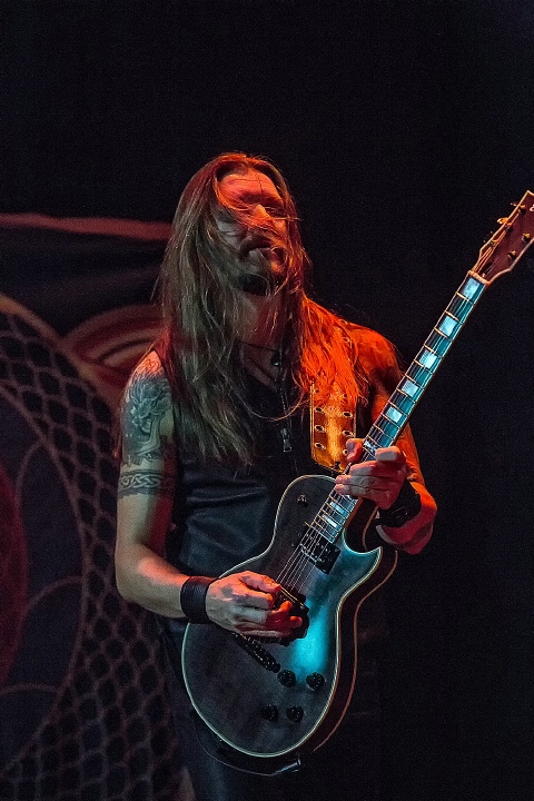 Amorphis @ Lotto Arena, foto 15, foto's door Edwin Houdevelt - FrontView Magazine