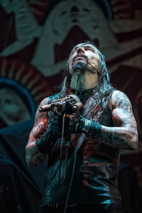 Amorphis @ Lotto Arena, foto 16, foto's door Edwin Houdevelt - FrontView Magazine