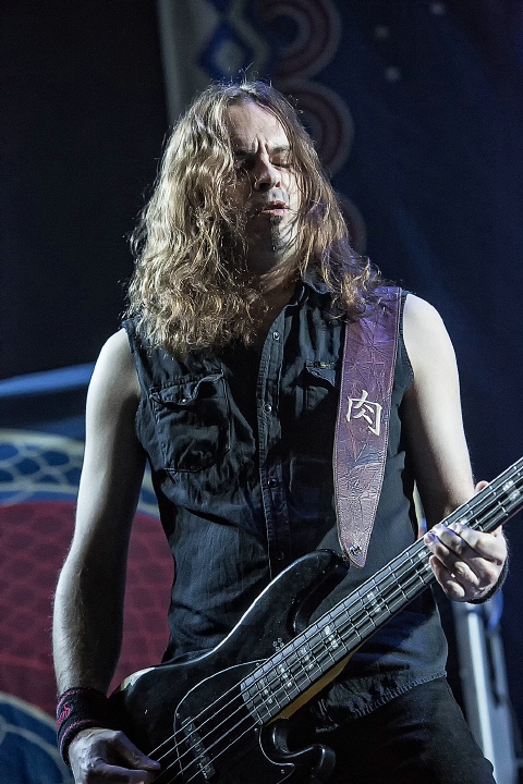 Amorphis @ Lotto Arena, foto 18, foto's door Edwin Houdevelt - FrontView Magazine