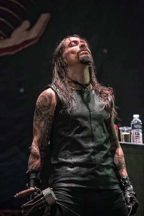 Amorphis @ Lotto Arena, foto 19, foto's door Edwin Houdevelt - FrontView Magazine