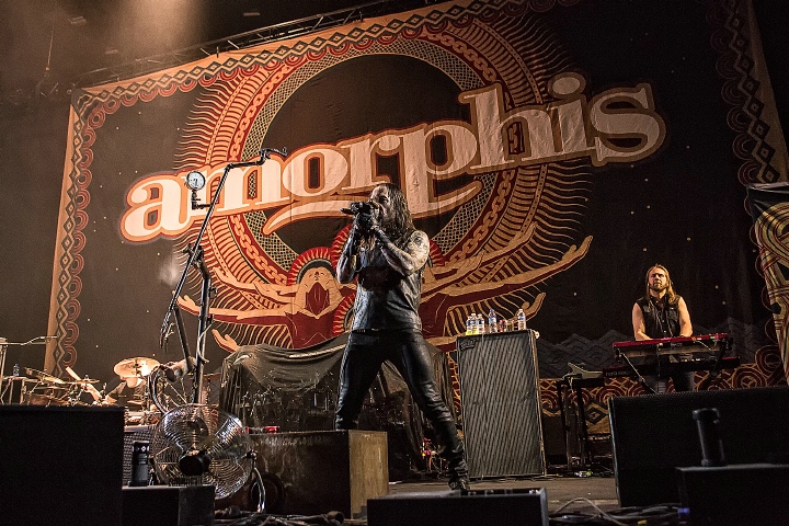 Amorphis @ Lotto Arena, foto 20, foto's door Edwin Houdevelt - FrontView Magazine