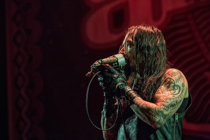 Amorphis @ Lotto Arena, foto 23, foto's door Edwin Houdevelt - FrontView Magazine
