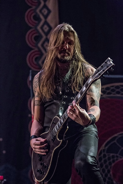 Amorphis @ Lotto Arena, foto 24, foto's door Edwin Houdevelt - FrontView Magazine