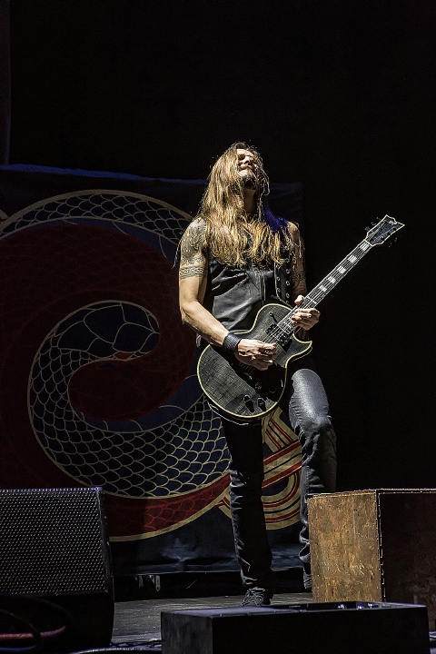 Amorphis @ Lotto Arena, foto 25, foto's door Edwin Houdevelt - FrontView Magazine