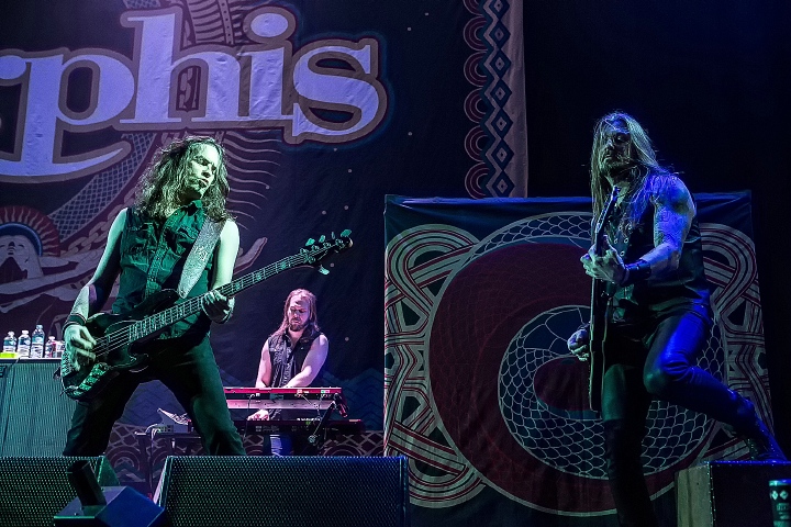 Amorphis @ Lotto Arena, foto 28, foto's door Edwin Houdevelt - FrontView Magazine