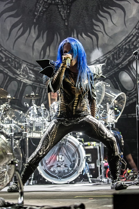 Arch Enemy @ Lotto Arena, foto 3, foto's door Edwin Houdevelt - FrontView Magazine