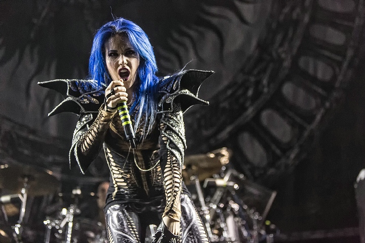 Arch Enemy @ Lotto Arena, foto 14, foto's door Edwin Houdevelt - FrontView Magazine