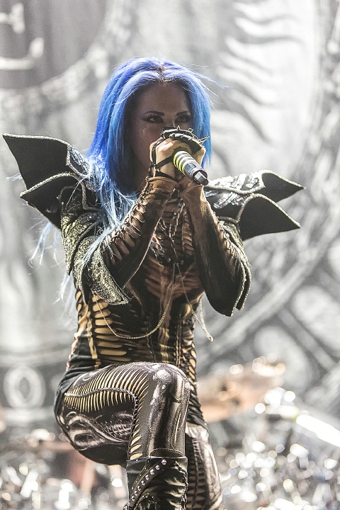 Arch Enemy @ Lotto Arena, foto 17, foto's door Edwin Houdevelt - FrontView Magazine