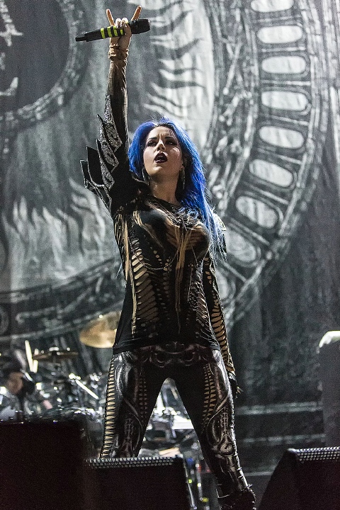 Arch Enemy @ Lotto Arena, foto 18, foto's door Edwin Houdevelt - FrontView Magazine