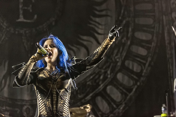 Arch Enemy @ Lotto Arena, foto 19, foto's door Edwin Houdevelt - FrontView Magazine