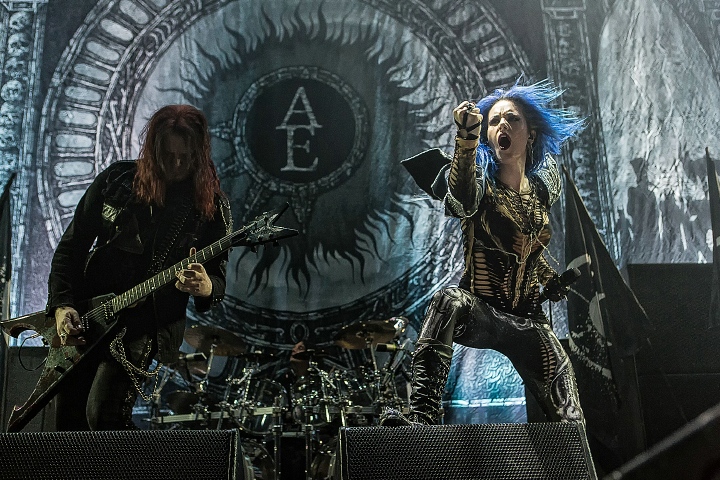 Arch Enemy @ Lotto Arena, foto 23, foto's door Edwin Houdevelt - FrontView Magazine