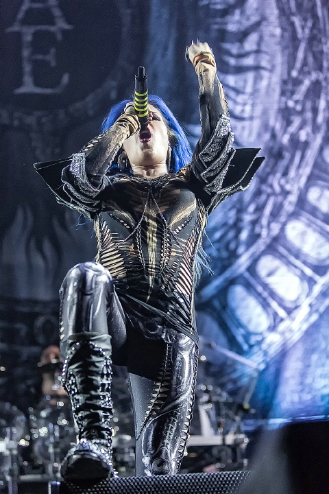 Arch Enemy @ Lotto Arena, foto 24, foto's door Edwin Houdevelt - FrontView Magazine
