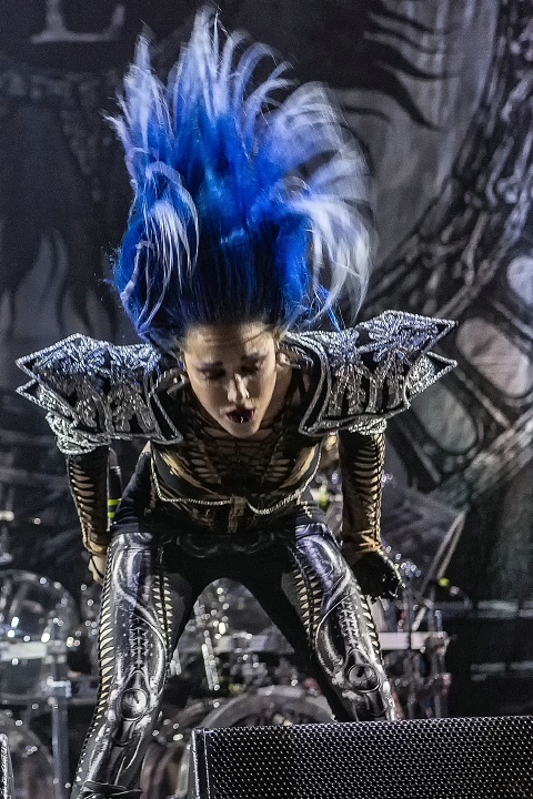 Arch Enemy @ Lotto Arena, foto 25, foto's door Edwin Houdevelt - FrontView Magazine
