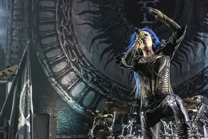 Arch Enemy @ Lotto Arena, foto 26, foto's door Edwin Houdevelt - FrontView Magazine