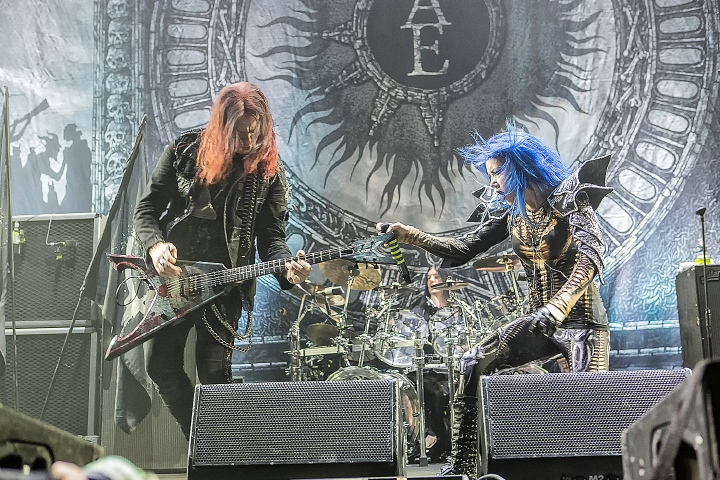 Arch Enemy @ Lotto Arena, foto 28, foto's door Edwin Houdevelt - FrontView Magazine
