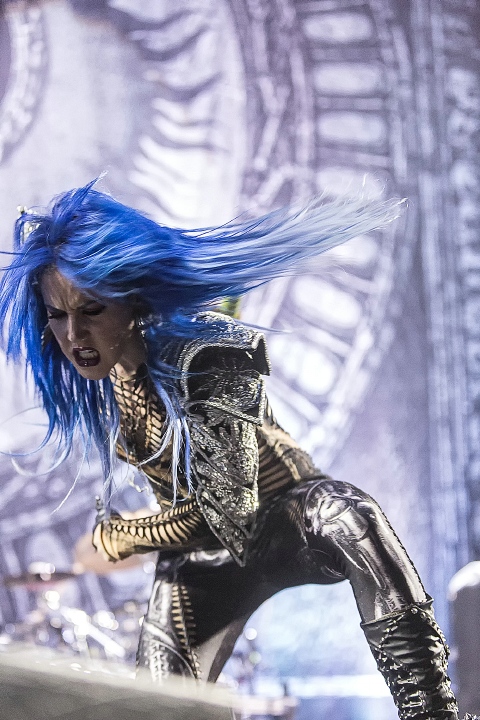 Arch Enemy @ Lotto Arena, foto 29, foto's door Edwin Houdevelt - FrontView Magazine