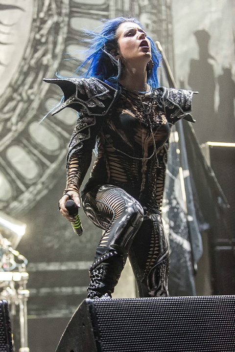 Arch Enemy @ Lotto Arena, foto 34, foto's door Edwin Houdevelt - FrontView Magazine