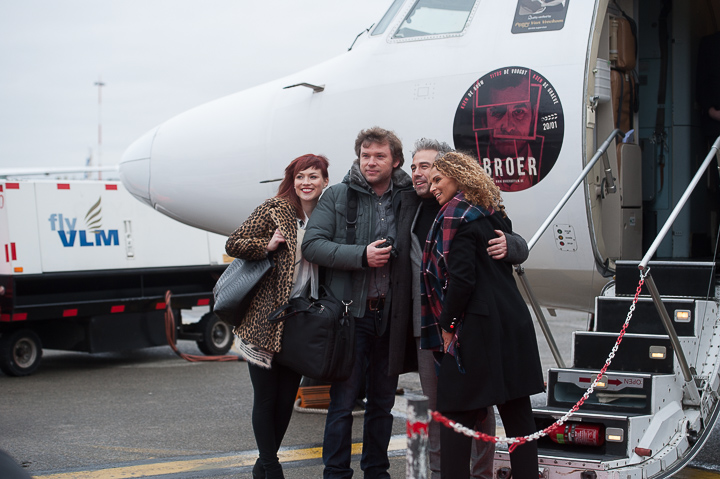Persmoment "Broers" @ International Airport Antwerp, foto 26, foto's door Goele Bormans - FrontView Magazine