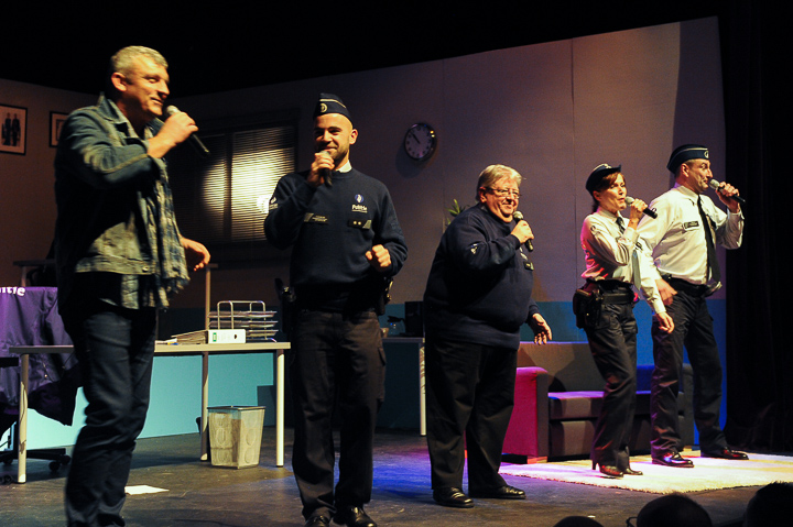 Première Het leven zoals het is: de wijkagenten! @ Rode zaal - Fakkelteater, picture 42, photographed by Goele Bormans - FrontView Magazine