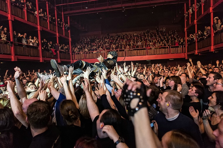 Skunk Anansie @ Ancienne Belgique, foto 5, foto's door Edwin Houdevelt - FrontView Magazine