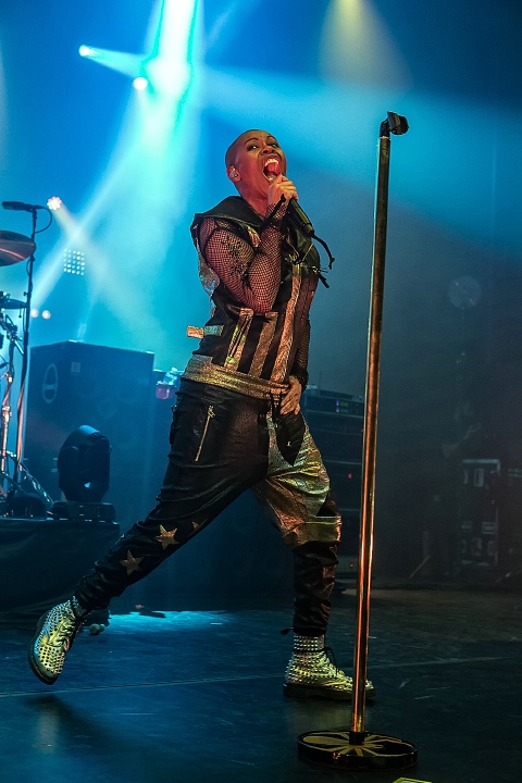 Skunk Anansie @ Ancienne Belgique, foto 41, foto's door Edwin Houdevelt - FrontView Magazine