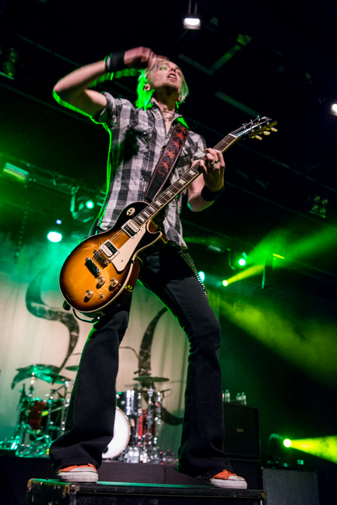 Black Stone Cherry @ Trix, foto 2, foto's door Erwin Evrard - FrontView Magazine