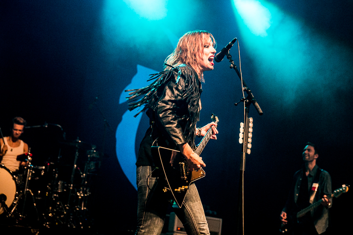 Halestorm @ Ancienne Belgique, picture 2, photographed by Dorien Goetschalckx - FrontView Magazine