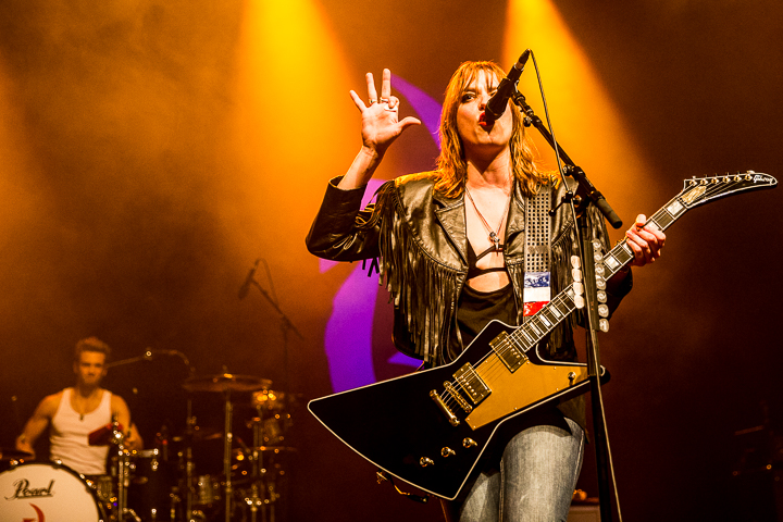 Halestorm @ Ancienne Belgique, picture 13, photographed by Dorien Goetschalckx - FrontView Magazine