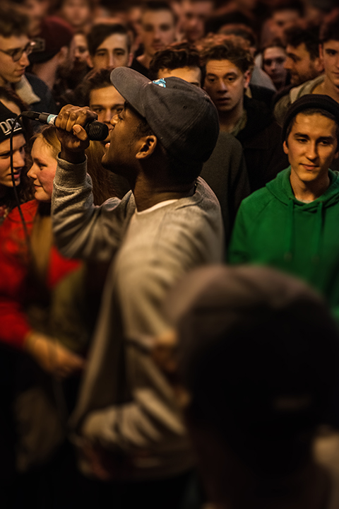 Woodie Smalls albumvoorstelling @ Café Commerce, picture 5, photographed by Bart Scholliers - FrontView Magazine