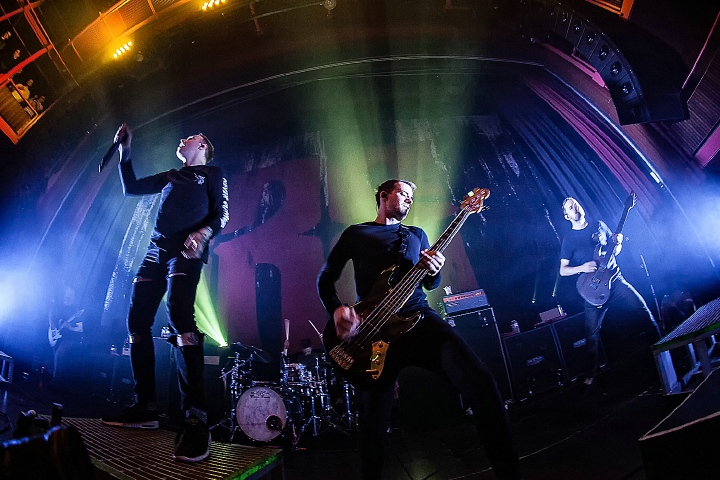 Architects @ Ancienne Belgique, picture 1, photographed by Edwin Houdevelt - FrontView Magazine