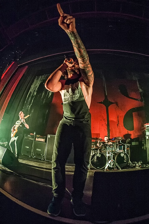 Thy Art Is Murder @ Ancienne Belgique, picture 4, photographed by Edwin Houdevelt - FrontView Magazine